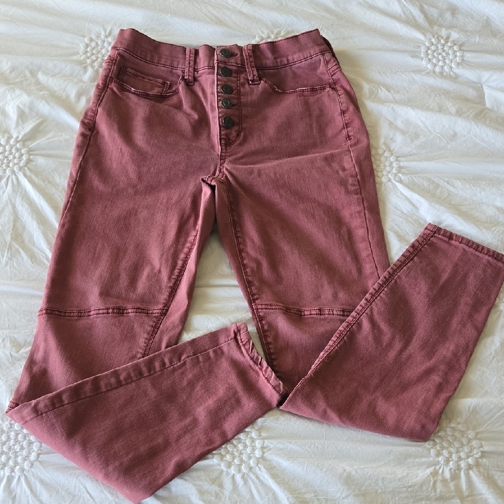 Mudd Button-down High-Rise Jeggings